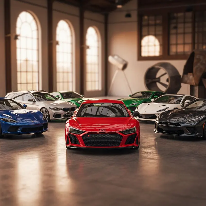 Audi R8 och sju andra bilar som vänder huvuden 2026