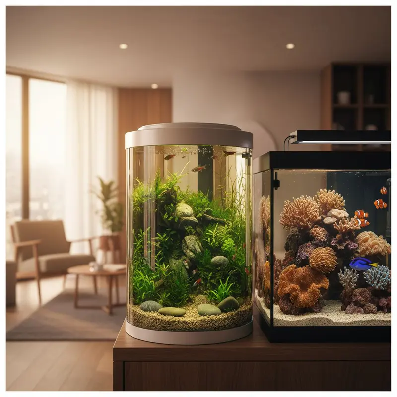 Akvarium 2026 – är de döda eller comeback? Allt om nano-tank, planterade och saltvatten