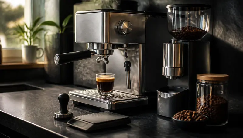 Espressomaskiner 2026 – hemmets hjärta för kaffekonst