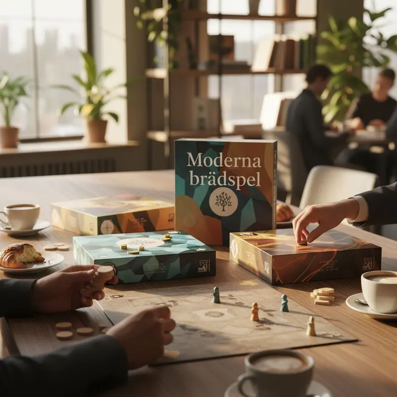 Moderna brädspel 2026 – Wingspan, Catan, Azul och de du spelar nu