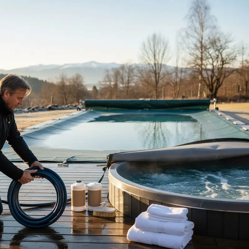 Vinterstängning och våröppning 2026 – Pool och Spa Steg för Steg