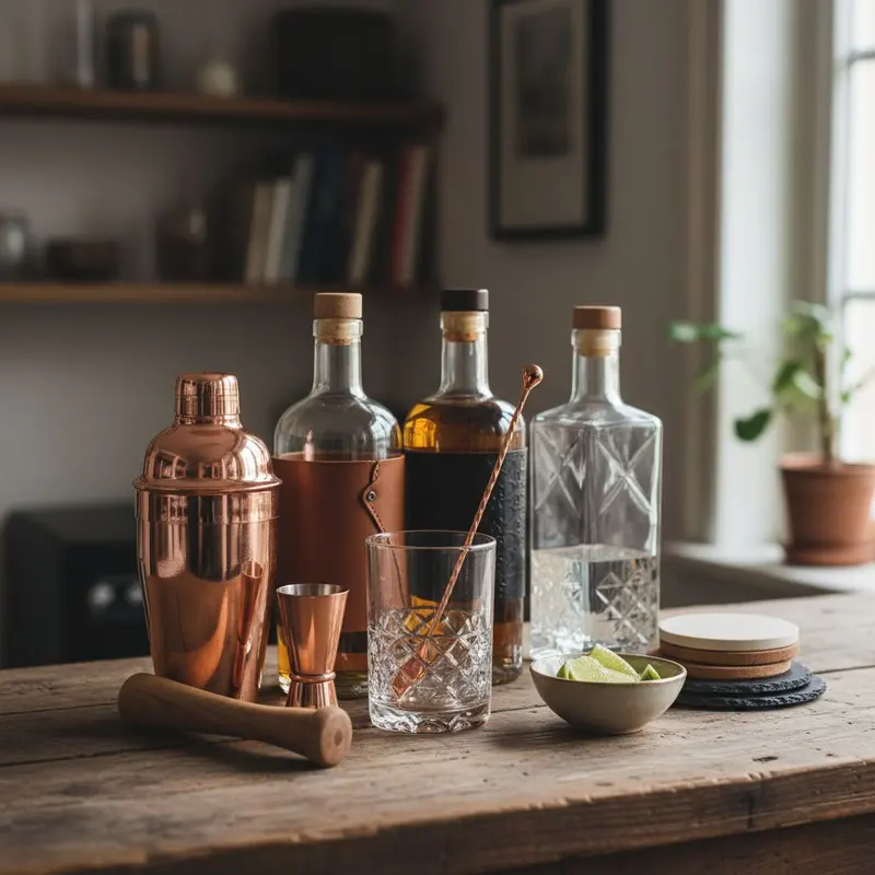 Hemmabaren – glas, isbitar och det lilla som höjer kvällen