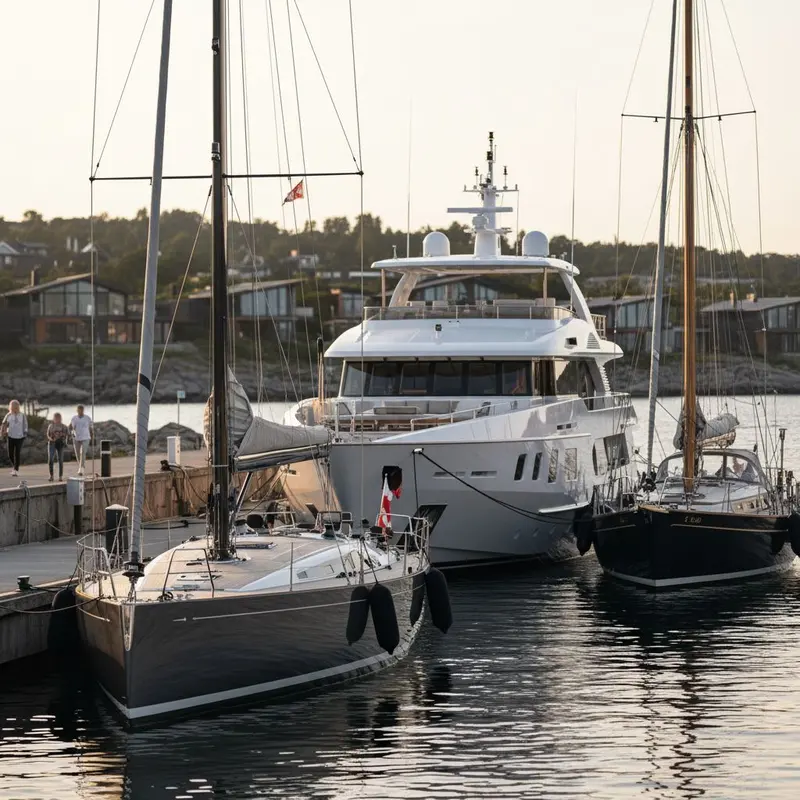 Segelbåtar och yachter 2026 — Hallberg-Rassy, X-Yachts, Najad och Swan
