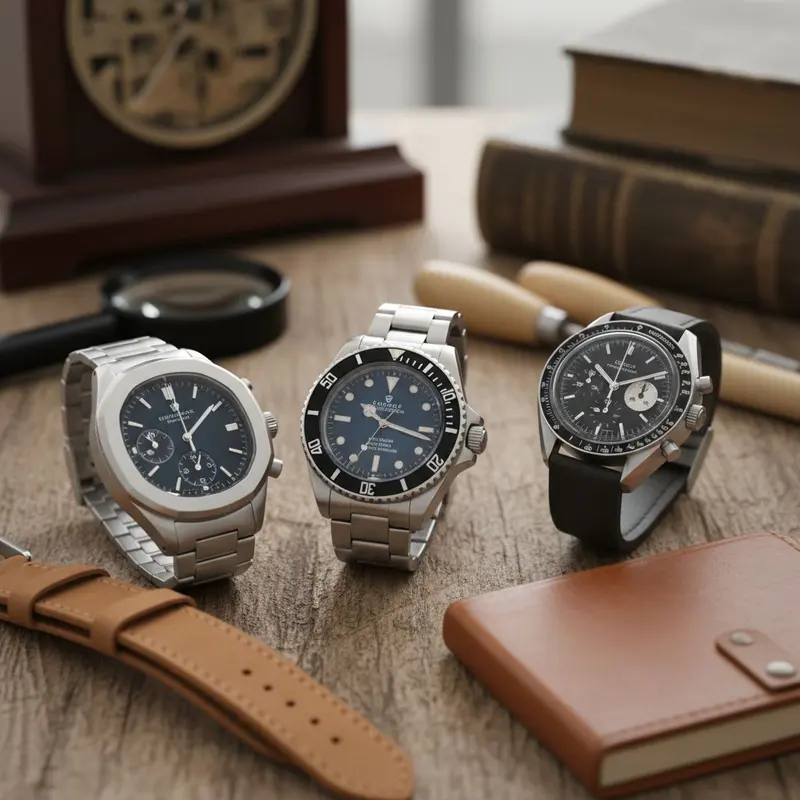 Klockor på andrahandsmarknaden: Submariner, Speedmaster, Nautilus