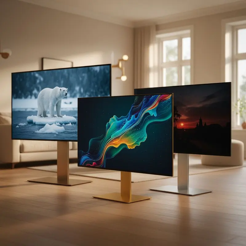 OLED, QD-OLED eller MicroLED 2026 — vad är värt pengarna?