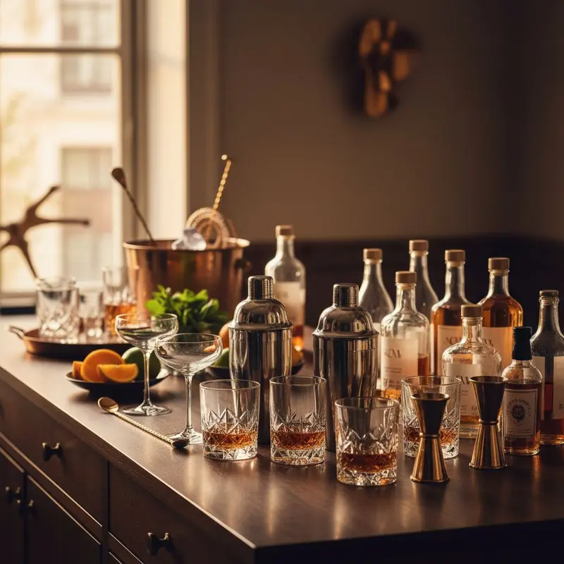 Bygg din hembar — komplett guide till utrustning, glas och spritbas