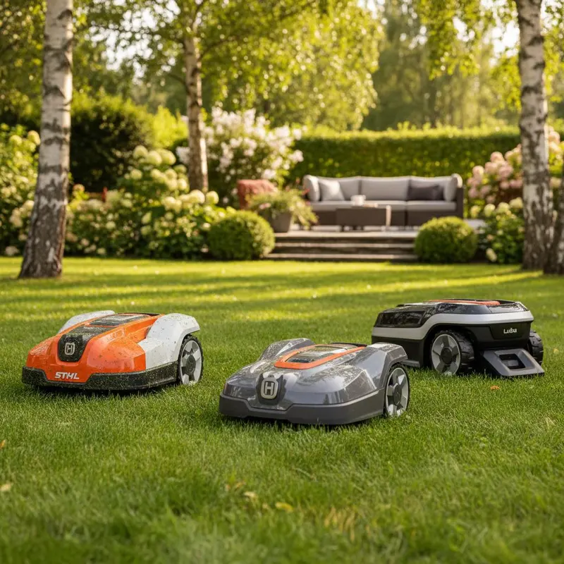 Robotklippare inför 2026 – Husqvarna, Stihl och Mammotion utan tråd