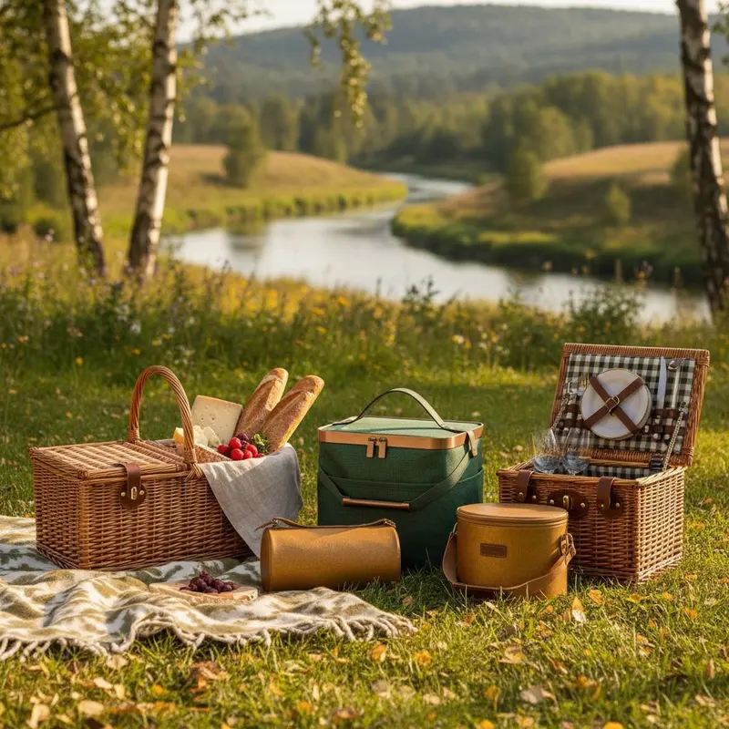 Picknickkorgar 2026 — från klassisk vide till modern kylväska