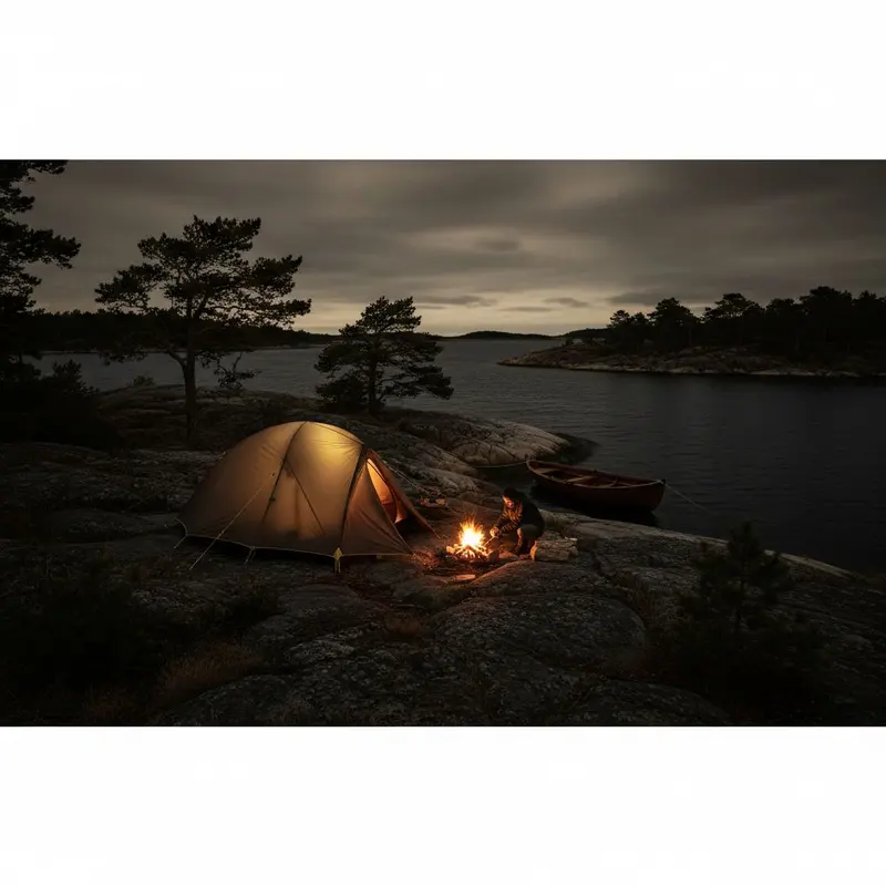 Camping & Tält i Skärgården 2026 — vad allemansrätten tillåter