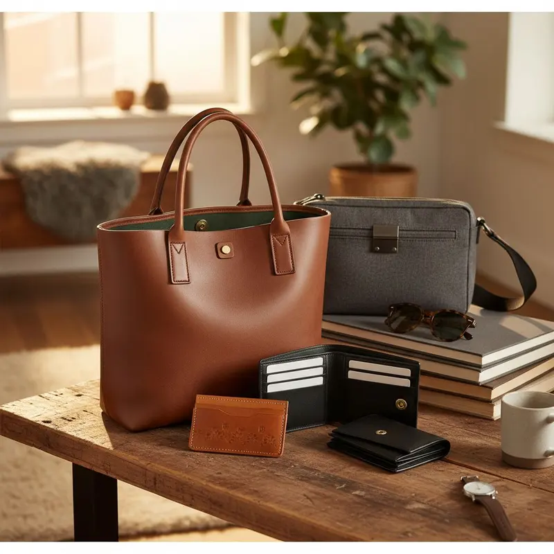 Plånböcker och man bags 2026 — från slim cardholder till klassisk briefcase