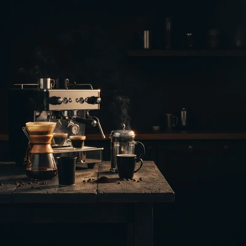Bryggmetoder 2026: Espresso, V60, French Press och Aeropress – Guiden